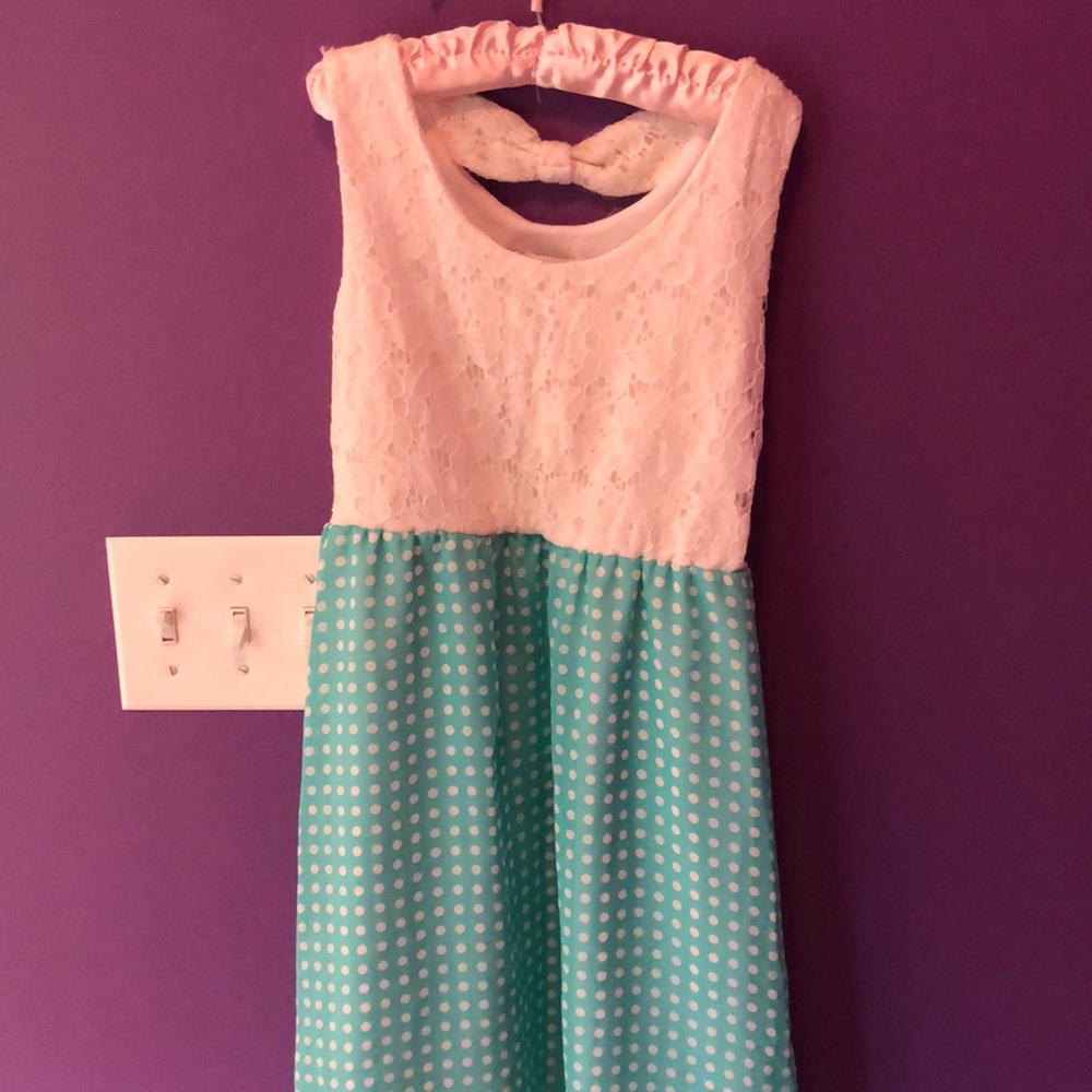 RARE EDITIONS GIRLS 12 SUMMER LINED DRESS - Picture 1 of 6